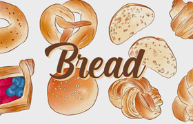 Udemy - Procreate - Illustrate 5 Types Of Bread