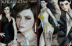 DAZ3D/Poser - FWRD Aikaterine for V4