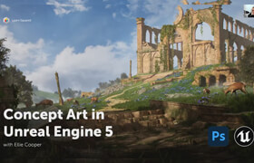 Learn Squared - Concept Art in Unreal 5 by Ellie Cooper