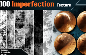 Artstation - 100 Imperfection Texture - Vol.06( 4K In PNG )