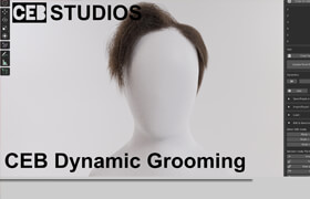 Dynamic Grooming - Blender毛发创建工具