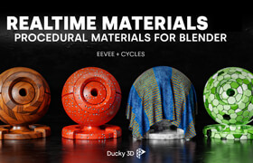 Realtime Materials - Blender 材质预设
