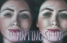 Skillshare - Digital Art Painting Realistic Skin