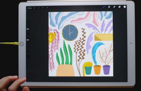 Skillshare - Digital Illustration Draw A Vertical Garden on iPad