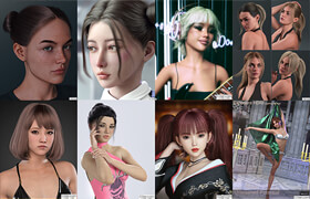 DAZ3D, Poser Bundle 1 August 2023