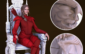 Cults3d - Hunger Games MockingJay Katniss Everdeen - 3D Print Model