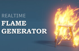 Realtime Flame Generator - Blender 实时动画火焰生成器