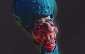 Skillshare - 3D Modeling A Cartoon Head In Nomad Sculpt