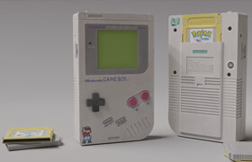 Udemy - Creating a Nintendo GameBoy in Blender and Substance Painter