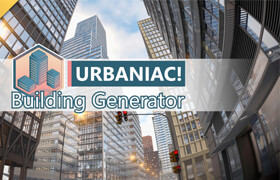 Urbaniac! Building Generator - Blender建筑生成插件