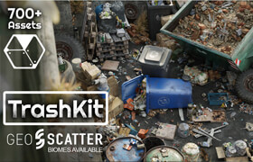 Trash kit - Blender