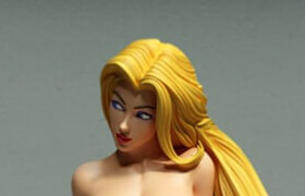 Exclusive 3D Print - Rapunzel - 3D Print Model