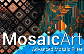 MosaicArt - After Effects 高级马赛克和瓷砖效果滤镜
