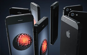 iPhone5 手机模型