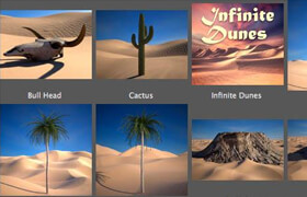 Infinite Dunes for Cinema 4D