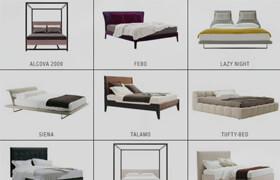 B&B italia beds 