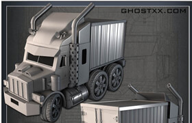 cg tuts - Mini Semi Truck