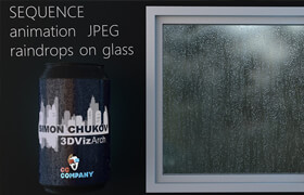 Free Download Raindrops On Glass VFX Animation  Simon Chukov