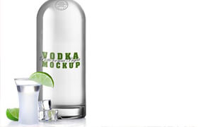 graphicriver - Vodka Mockup