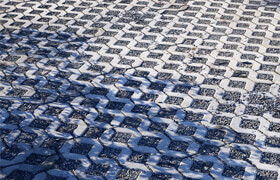 FREE Scanned Parking Grid – PBR Textures  Exorbitart.Shop