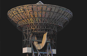 3D Radio telescope - 3dmodel