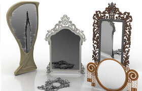 The European mirror combinations 3D model