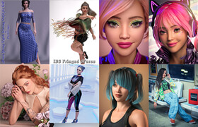 DAZ3D, Poser Bundle 2 October 2023