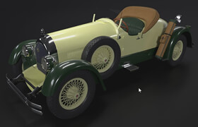 Udemy - Create a Classic Speedster with Blender - Darren Lile