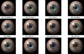 Dosch 3D - Textures - Human Eyes