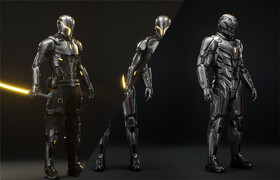 ​Cyborg 3d models