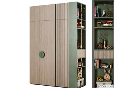 Wardrobe children's modular 02