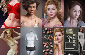 DAZ3D, Poser Bundle 3 October 2023