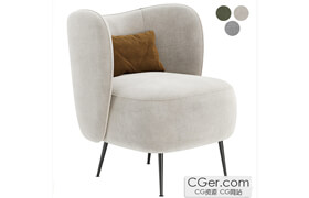 Upholstered Wingback Chair