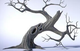 CGCookie - 创建一棵幽灵树（blender教程）