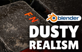 Dustify - Blender 中给场景物体添加灰尘元素的插件
