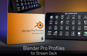 Blender Pro Stream Deck - Blender可编程的外接设备Stream Deck设置包