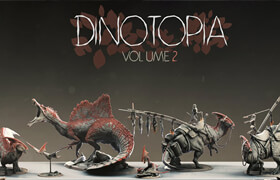 Lord of the Print - Dinotopia Volume 2 - 模型