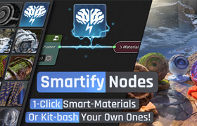 Smartify Nodes - Blender 拖放式智能材质模块