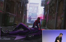 The Art Of Patrick O'Keefe - Creating Spiderman Into the Spider-Verse and Live Demonstration