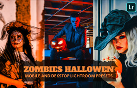 Zombie Halloween Lightroom Presets Dekstop Mobile - lut