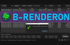 B-Renderon - Blender渲染管理工具