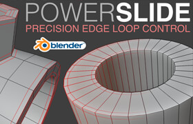 Powerslide - 调整Blender模型边缘和支撑边的插件
