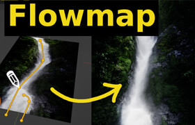 Procedural Flowmap - Blender中将静态贴图流动起来的插件