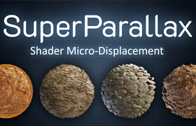Super Parallax - Blender 模拟置换效果的插件