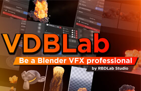 VDBLab  - Blender 制作爆炸效果强大的工具