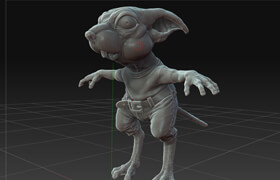 ZBrush - Characters Made Easy - part 1 - Modeling -  Martin Krol