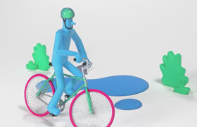 Skillshare - Animation Fundamentals Rigging a Cycling Character in Cinema 4D