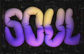 Skillshare - Chromatic Balloon 3D Type in Cinema4D