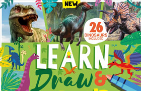 Learn, Draw & Colour Dinosaurs - Second Edition 2023 (PDF) - book