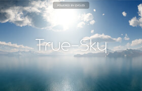 True-Sky - Blender 真实天空创建工具